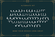 Ramadhan Mubarok, a Sans Serif Font by Silverdav (Thumbnail 5 of 6)