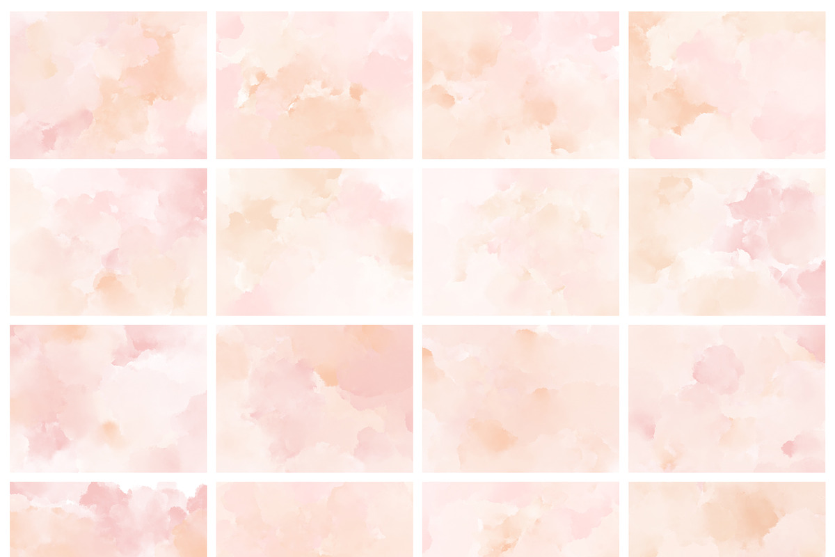 Soft Blush Watercolor Backgrounds, a Background Graphic by Altea Design Studio (Photo 15 of 16)