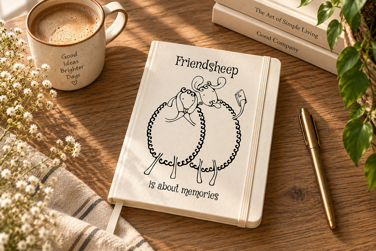 Friendsheep – Sheep Illustrations, an Object Graphic by bubbled-rabbit (Photo 3 of 5)