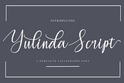 New Yulinda Script, a Script Font by mightype (Thumbnail 1 of 7)