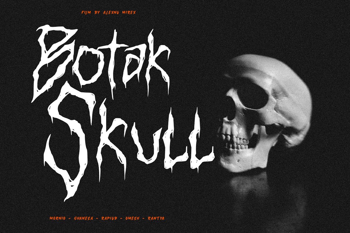 Slaster - A Scarry Horror Fontype, a Blackletter Font by NuType (Photo 2 of 9)