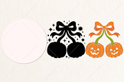 Halloween Pumpkin Bow Laser Cut SVG, an Object Graphic by Canvas Craft (Thumbnail 3 of 3)