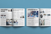 Newsletter Template, a Brochure Template by E-Type (Thumbnail 3 of 7)