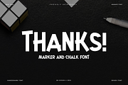 Marker Redazo - Chalk Font, a Handwritten Font by QR Design Studio (Thumbnail 6 of 6)