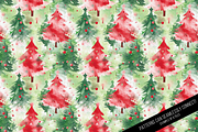 Merry & Bright Digital Paper, a Pattern Graphic by Chromolume Studio (Thumbnail 8 of 16)