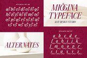 Miogina Typeface, a Serif Font by alit design (Thumbnail 14 of 17)