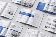 Modern Annual Report Template, a Brochure Template by Theme Weavers (Thumbnail 2 of 7)