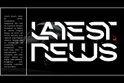 Coastal Change - Futuristic Font, a Sans Serif Font by 177Studio (Thumbnail 5 of 8)