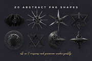 Futuristic 3D Shapes, an Object Graphic by TVartworks (Thumbnail 8 of 10)