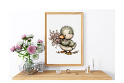 Whimsical Spring Duck Clipart Bundle, an Illustration by GatewayDesign (Thumbnail 6 of 6)