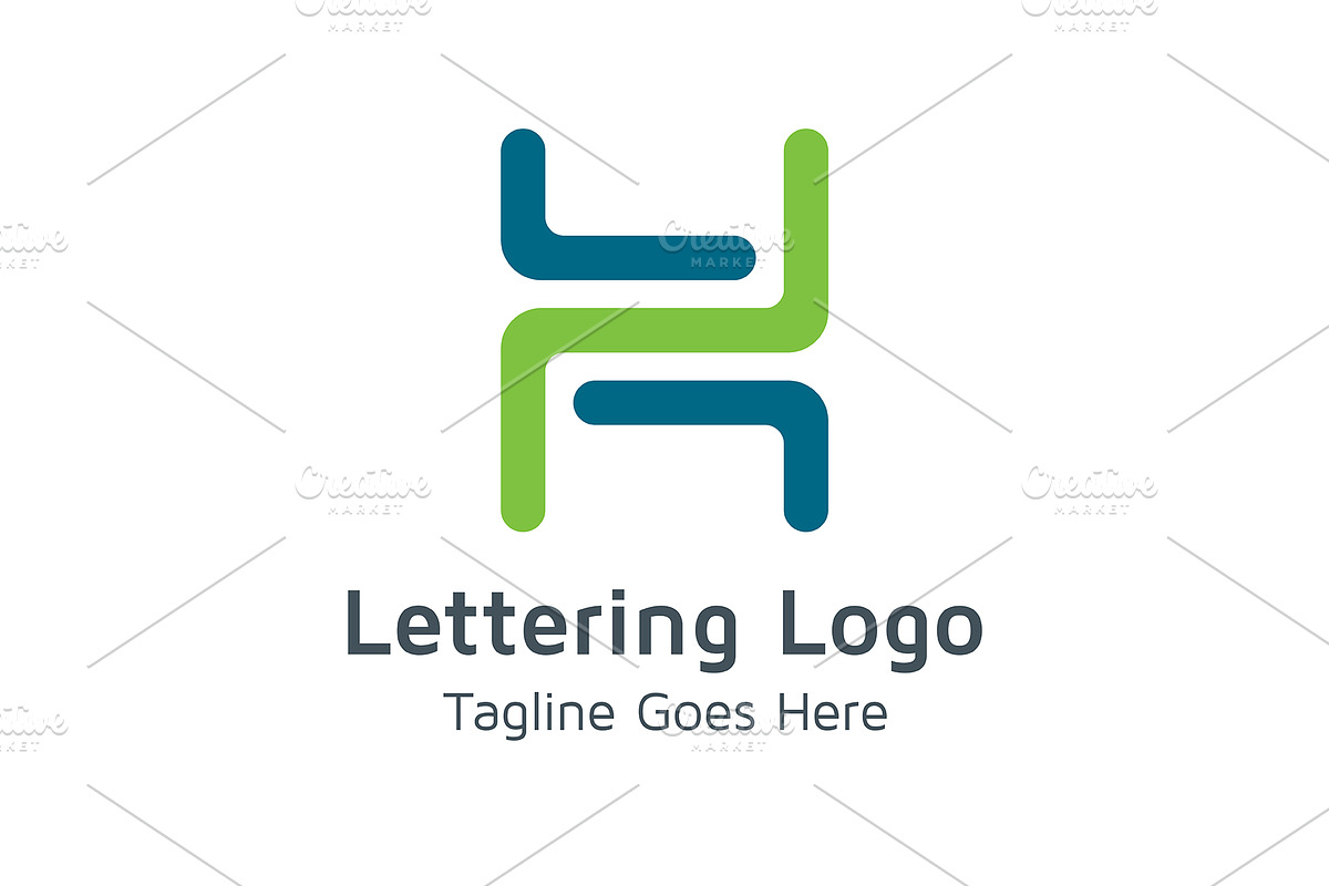 20 Logo Lettering H Template Bundle, a Branding & Logo Template by Acongraphic (Photo 19 of 21)