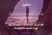 Sakura Font Family 25% OFF, a Script Font by ShowUp! Studio (Thumbnail 8 of 8)