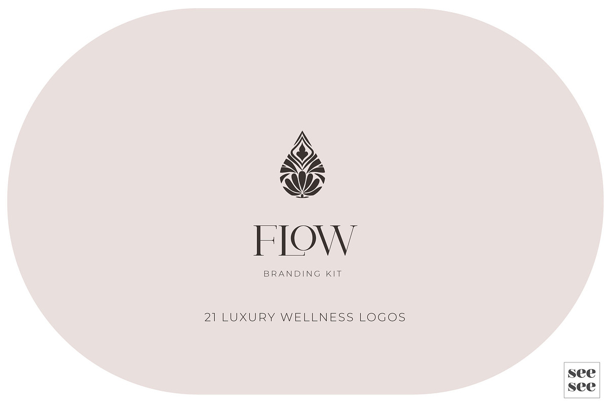 21 Luxury Wellness Yoga Logos, a Branding & Logo Template by CC CREATIVE CO (Photo 2 of 9)