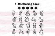 Woodlouse Clipart Bundle, an Animal Illustration by Palau (Thumbnail 8 of 9)