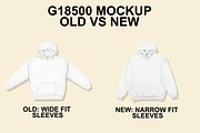 Gildan GI18500 Flat Mockup Template, a Hoody Mockup by Infinity Mockups (Thumbnail 4 of 10)