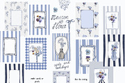 Cottage Core PNG Florals Bundle, a Decorative Illustration by whiteheartdesign (Thumbnail 15 of 48)