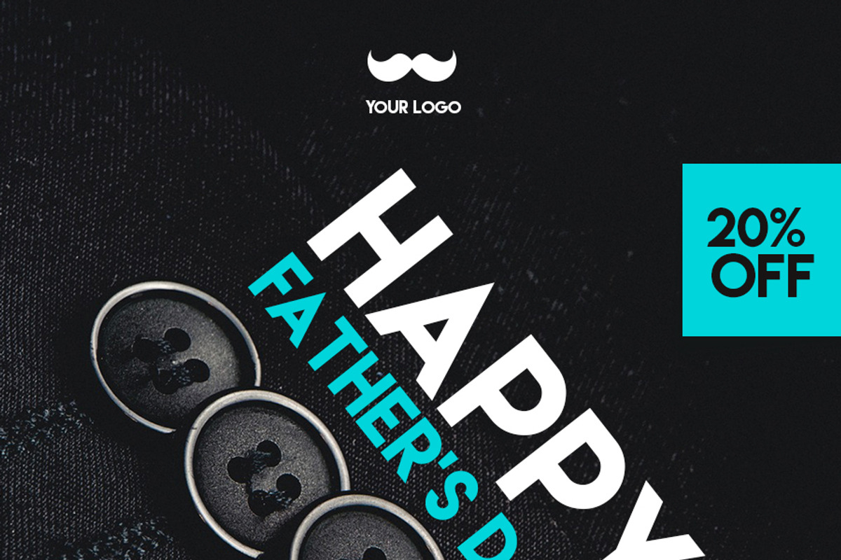10 Father's Banners Instagram, a Templates & Theme by VPB (Photo 4 of 8)