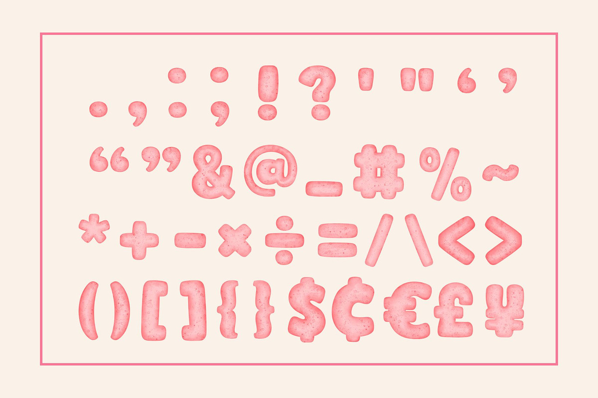 Fox Dainty Color Font, a Symbol Font by Fox7 By Rattana (Photo 7 of 9)