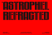CS Astrophel Refracted, a Sans Serif Font by Craft Supply Co. (Thumbnail 1 of 8)