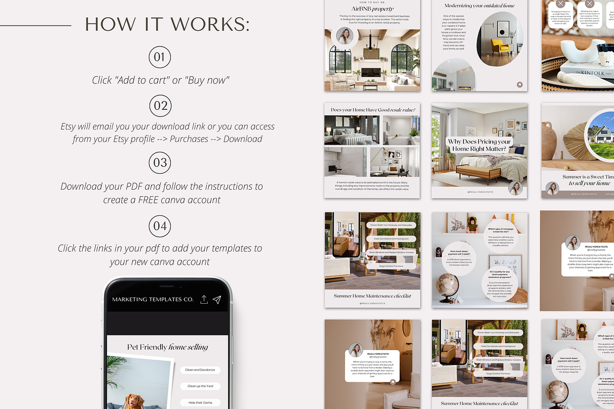 June Real Estate Social Media, a Social Media Template by Marketing Templates Co. (Photo 8 of 9)