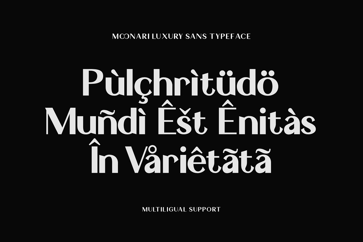 Moonari - Luxury Sans Typeface, a Sans Serif Font by Bentype Studio (Photo 3 of 5)