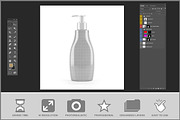 Shampoo Bottle Mockup PSD, a Product Mockup by Bruno's Shop (Thumbnail 3 of 4)