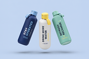 Water Bottle Mockup, an Advertising Mockup by Custom.scene (Thumbnail 2 of 3)