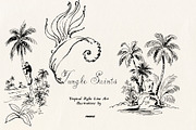 Jungle Saints: Tropical Line Art, an Object Illustration by Purple (Thumbnail 15 of 15)