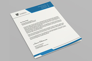 Corporate Letterhead Template-V05