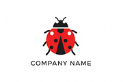 Red Ladybug Logo, a Branding & Logo Template by Logocreative (Thumbnail 1 of 2)