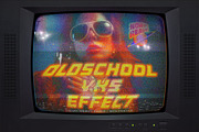 VHS Machine - Retro Monitor Effect, a Layer Style Add-On by bangingjoints (Thumbnail 1 of 7)