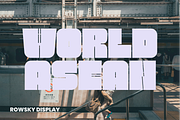 Rowsky - Bold Font, a Sans Serif Font by limitype (Thumbnail 2 of 10)