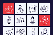 English Doodle Icon, an Outline Icon by Vectors Market (Thumbnail 8 of 8)
