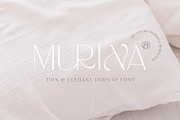 Murina Elegant Display Font, a Sans Serif Font by Siwox Studios (Thumbnail 13 of 14)