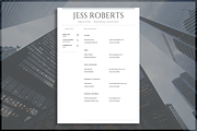 Professional CV Template | Resume, a Resume Template by introDuice - CV / Resumes (Thumbnail 5 of 6)