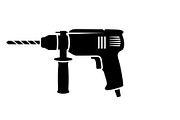 Electric Drill Tool Icon Set, an Icon by Gfx_Store (Thumbnail 1 of 10)