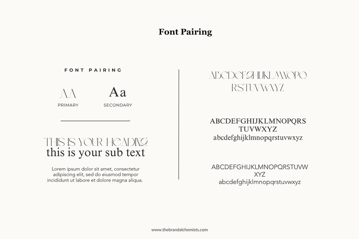 Golden Hour Brand System + UI Kit, an UI Kit Template by The Brand Alchemists (Photo 9 of 12)