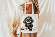 Funny Quirky Birds Clipart, an Illustration by Libby Wishes (Thumbnail 5 of 6)