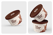 Ice Cream Cup Mockup, a Cups & Container Mockup by Ram Studio LLC (Thumbnail 9 of 13)