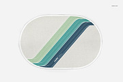 Round Corners Rug Mockup Set, a Product Mockup by creatsy4 (Thumbnail 5 of 11)