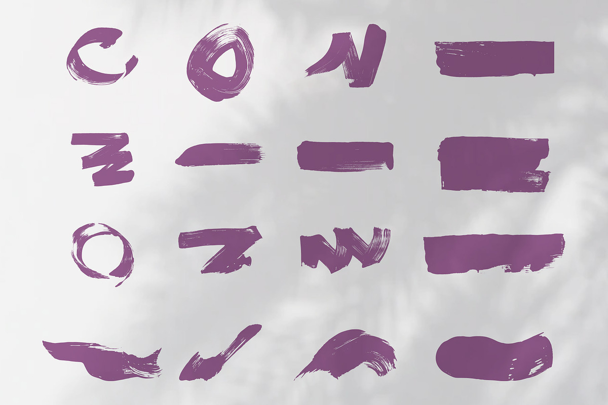 Viscid | Brush Font preview 7