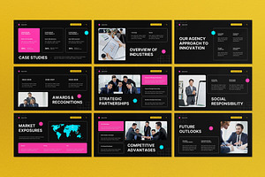 Black Creative Agency Google Slides