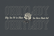 Mayhart Windah Blackletter Typeface, a Blackletter Font by Denustudios (Thumbnail 5 of 12)