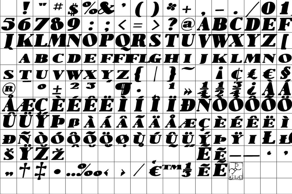 1890 Notice Set, a Serif Font by GLC Foundry (Photo 9 of 9)