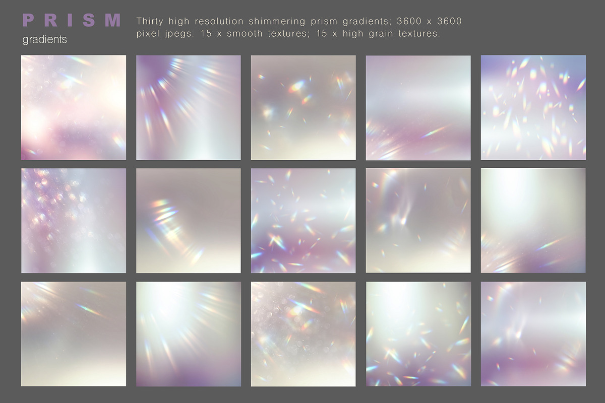 Prism iridescent gradient background, a Texture Graphic by Paper Farms (Photo 5 of 5)