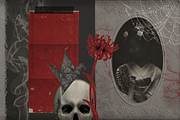 Crimson Vengeance | Collage Kit, an Object Graphic by Moon Starer Studio (Thumbnail 8 of 9)