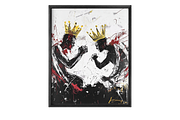 Black Noise Wall Art, a Sport Illustration by PrintablesByFranklyn (Thumbnail 1 of 6)