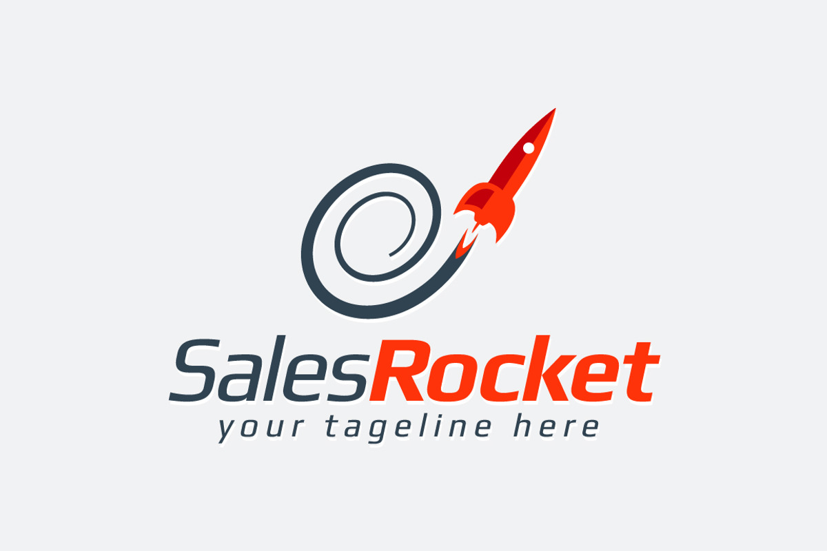 Sales Rocket Logo, a Branding & Logo Template by wakgraphic (Photo 1 of 3)