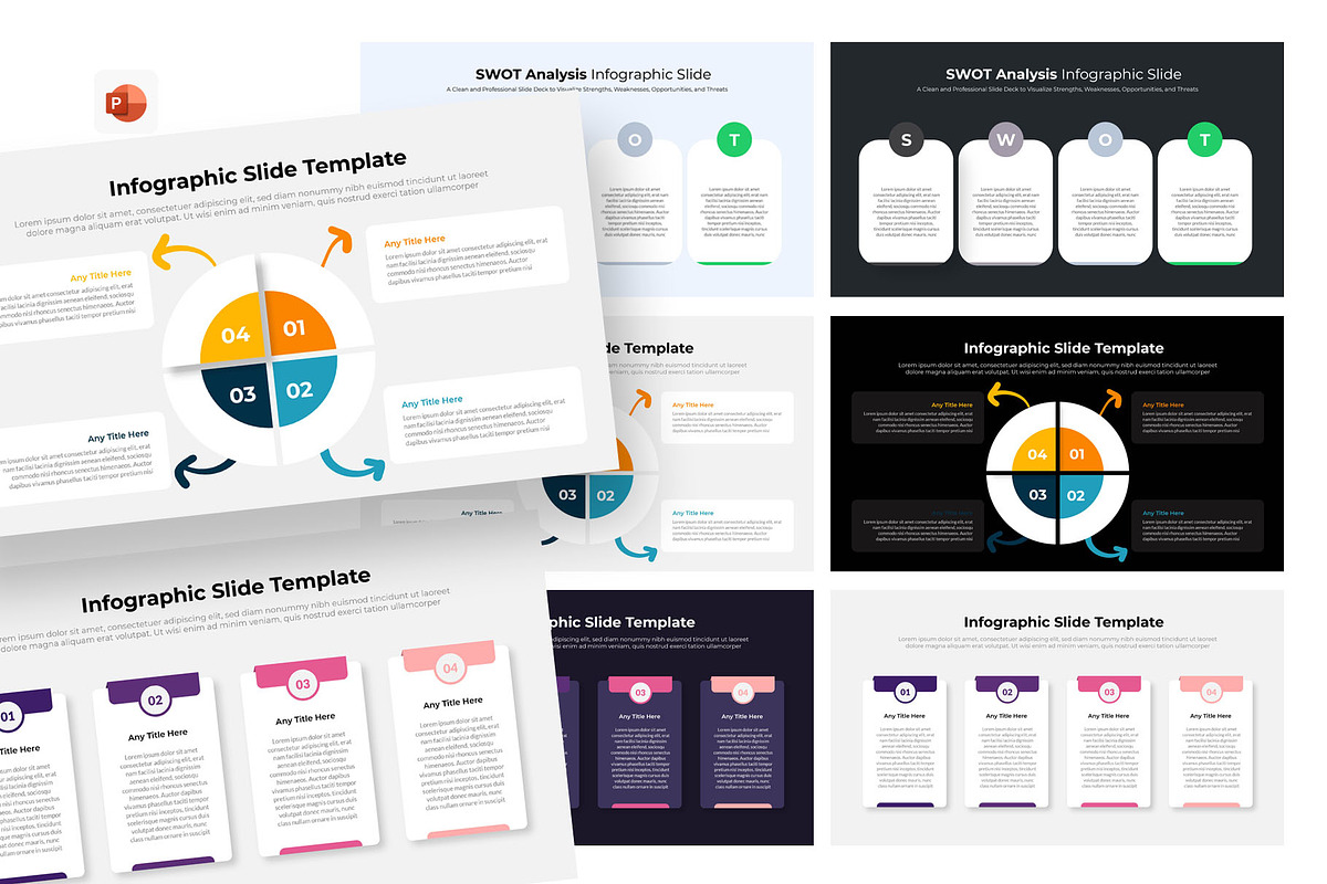 Infographic Slide for PowerPoint, a Presentation Template by hekenostudio (Photo 1 of 10)