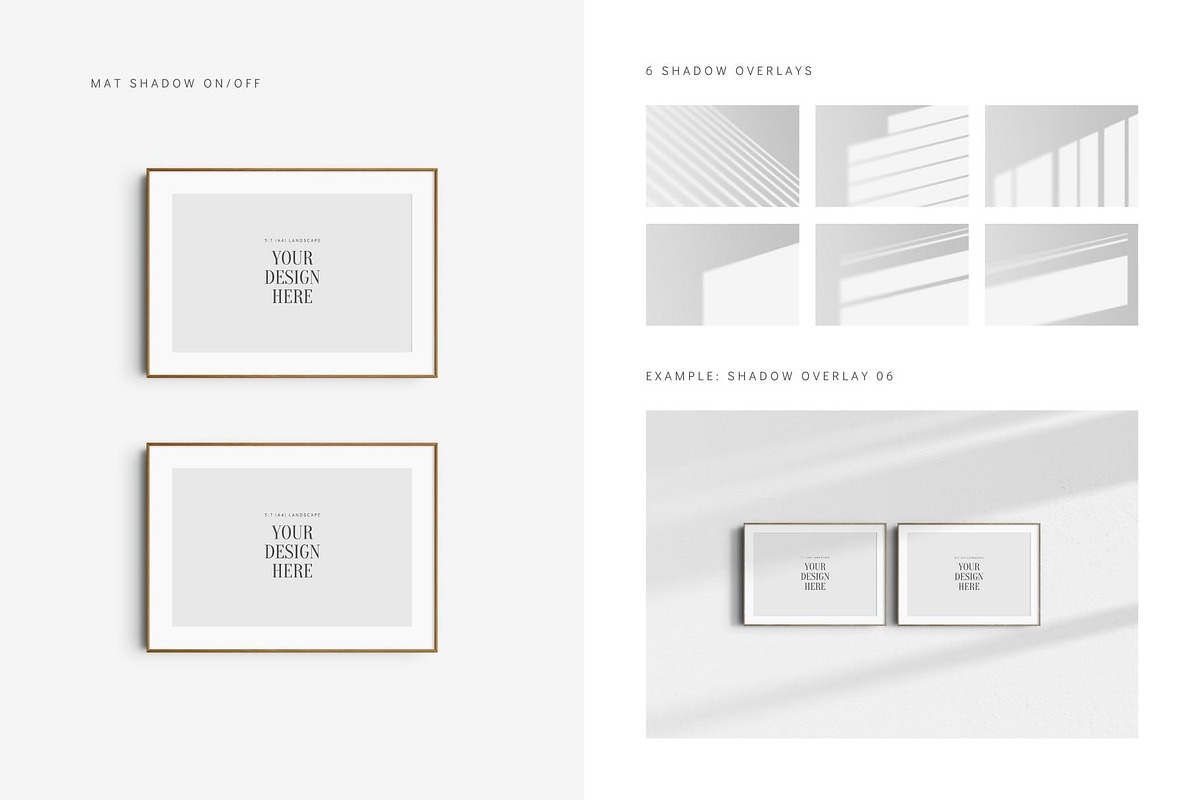 7:5 Frame Mockup BUNDLE A4 5:7 L, a Product Mockup by DESIGN BY nube (Photo 5 of 15)